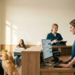 Capa ilustrando chatbot para clínicas veterinárias, com atendimento automatizado via WhatsApp